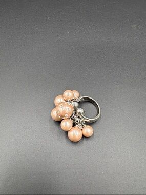 Givenchy Cascaded Faux Pearl and Rhinestone Ring
